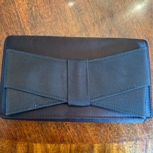 Black evening clutch